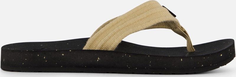 Teva - Reflip Canvas - Slippers - Antraciet - Canvas - Dempend EVA Bovenzool
