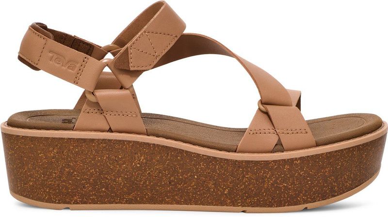 Teva MADERA WEDGE - Dames Sandalen - Bruin