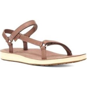 Original Universal Slim Lea Sandaal Dames Acorn 08