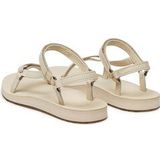 Teva - Original Universal Slim Lea - Slippers - Birch - Leer