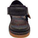 Sandalen - Zwart - Leer - Synthetisch Materiaal - Rubber