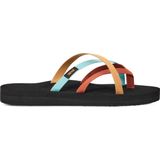 Teva OLOWAHU Dames Slippers - Zwart Oranje Blauw