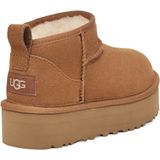 UGG - Classic Ultra Mini Platform - Enkellaarsjes - Bruin - Suède