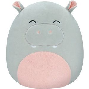Squishmallows Knuffel Pluche - Harrison the Grey Hippo, 30cm