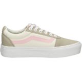 VANS WM Ward Platform Beige -Maat 37