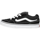 Vans - Caldrone - Skateschoenen - Black White - Suède Mesh