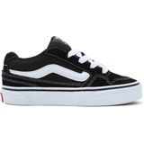 Vans - Caldrone - Skateschoenen - Black White - Suède Mesh