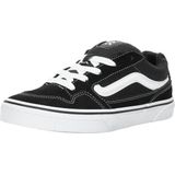 Vans - Caldrone - Skateschoenen - Black White - Suède Mesh