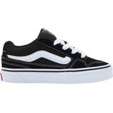 Vans - Caldrone - Skateschoenen - Black White - Suède Mesh