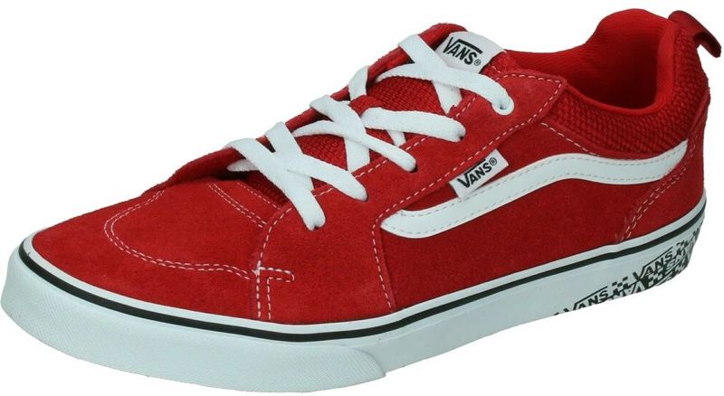 VANS - Filmore - Skateschoenen - Red/White - Gevulkaniseerd - Wafelontwerp