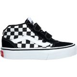 Vans Youth Ward Mid V Checkerboard Black White-Schoenmaat 34