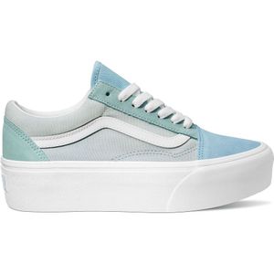 Sneakers Old Skool VANS. Leer materiaal. Maten 41. Blauw kleur