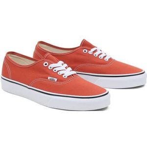 Vans Authentic Dames Sneakers (Maat 40,5) Burnt Ochre - Vintage rood