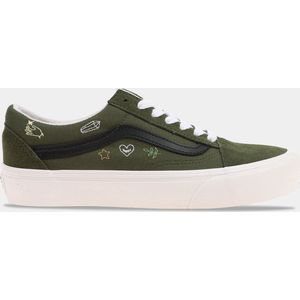 Vans - Sneakers - Groen - Leer - Dames Collectie