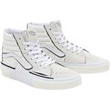 Vans - Leren Veterschoenen - Beige - Leer - Rubberen Zool