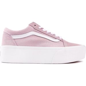 Vans - Old Skool Stackform - Schoenen - Platform - Suède en Canvas