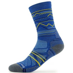 Smartwool - Bergketen Patroon - Sokken - Laguna Blauw - Licht Kussen - Pak van 1