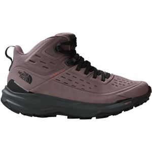 The North Face Vectiv Exploris 2 Mid Futurelight Leather Dames Hoge Wandelschoen Fawn Grey/Asphalt Grey 40,5