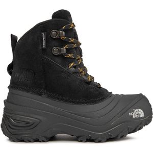 The North Face Chilkat V Lace Waterproof Kinderen Wandelschoen Tnf Black/Tnf Black 33.5