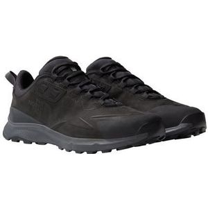The North Face - Heren wandelschoenen - M Cragstone Leather Wp Black/Asphalt Grey voor Heren - Maat 8,5 US - Zwart