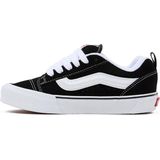 Vans - Knu Skool - Skateschoenen - Zwart/Wit - Canvas
