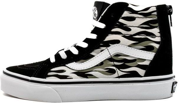 Vans - UY SK8-Hi Zip - Hoge Sneakers - Zwart