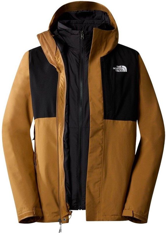 The North Face Carto Triclimate Casual Winterjas Heren Bruin dessin