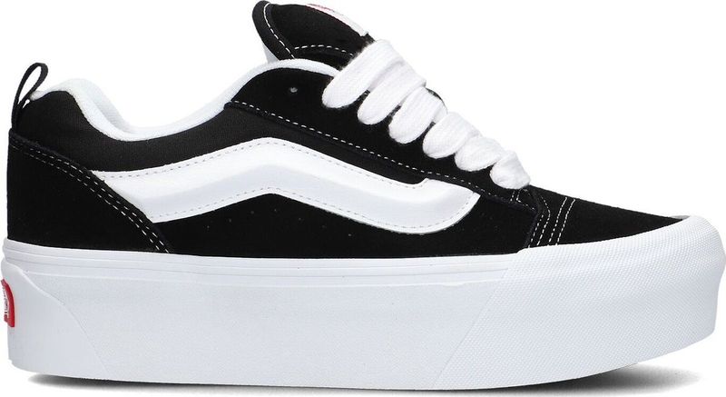 VANS - Knu Skool - Skateschoenen - Zwart - Suède