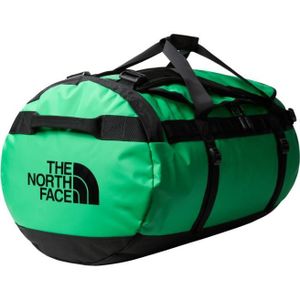 The North Face Base Camp Duffel L optic emerald/tnf black Weekendtas