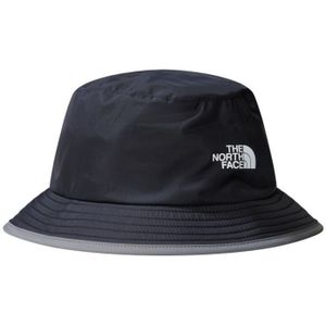 The North Face, Accessoires, Heren, Zwart, ONE Size, Waterdichte Bucket Hat Zwart Grijs