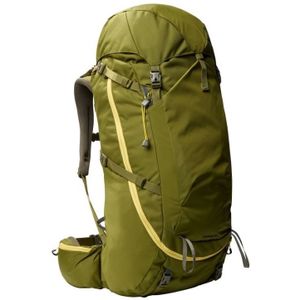 the north face terra 65l hiking backpack green