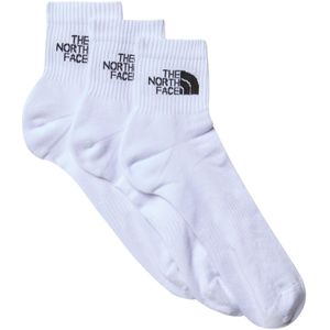The North Face Multi Sport - Sokken - Tnf White - 3-Pak - Gewatteerde Hiel en Neus