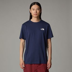 THE NORTH FACE - T-shirt Simple Dome - Blauw - Katoen