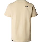 The North Face T-shirt - Rood met Korte Mouwen en Ronde Hals