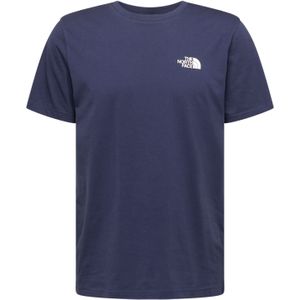 The North Face - Simple Dome - T-shirt - Summit Navy - Polykatoen - Korte Mouwen