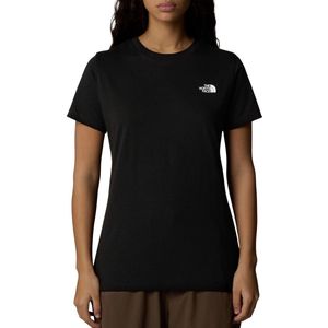 The North Face - Short Sleeve Simple Dome T-Shirt - Dames - Zwart - Katoenmix