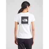 The North Face - S/S Redbox Tee - T-Shirt - TNF White - 100% Katoen