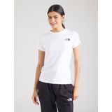 The North Face - S/S Redbox Tee - T-Shirt - TNF White - 100% Katoen