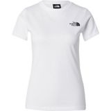 The North Face - S/S Redbox Tee - T-Shirt - TNF White - 100% Katoen