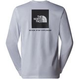 The North Face - L/S Redbox Tee - T-shirt - TNF White - 100% Katoen