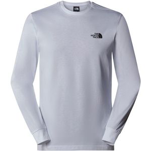 The North Face - NSE Box - Langarmshirt - Zwart - Katoen