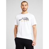 The North Face - S/S Mountain Line Tee - Wit - 100% Katoen