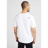 The North Face - Mountain Line Tee - T-Shirt - Wit - 100% Katoen