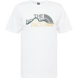 The North Face - Mountain Line Tee - T-Shirt - Wit - 100% Katoen