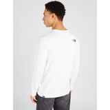 The North Face - L/S Simple Dome Tee - Longsleeve - TNF White