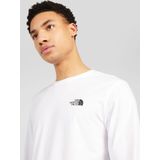 The North Face - L/S Simple Dome Tee - Longsleeve - TNF White