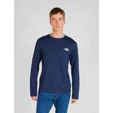 The North Face - L/S Simple Dome Tee - Longsleeve - Summit Navy