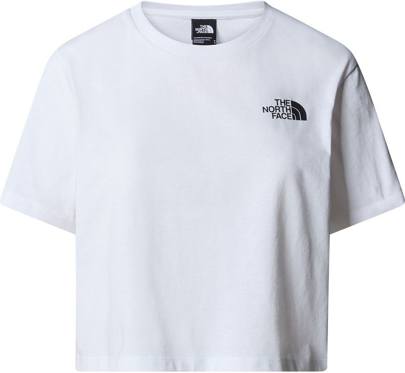 The North Face T-Shirt "W SIMPLE DOME CROPPED SLIM TEE", (1 tlg.)