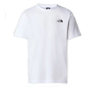 The North Face - S/S Redbox - T-shirt - Rood - Katoen