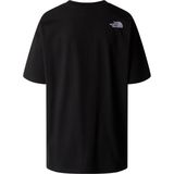 The North Face - Oversized Simple Dome T-shirt - Tnf Black - Katoen
